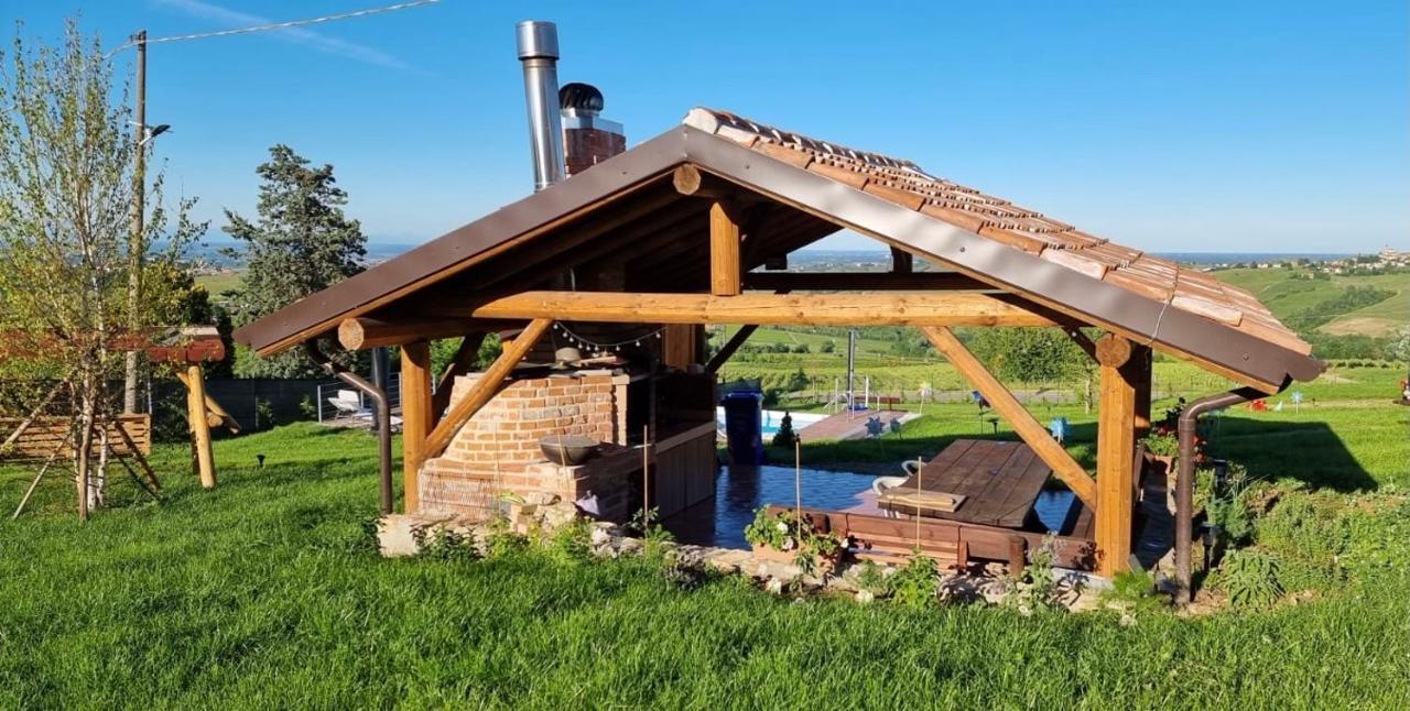 Casa Vacanza Con Piscina,Area Giochi Bambini. Santa Maria della Versa Экстерьер фото